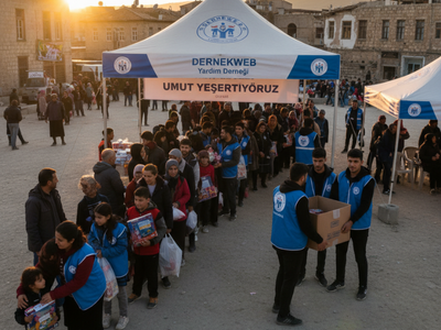 Umut Yeşertiyoruz: Geniş Kapsamlı Yardım Dağıtımı